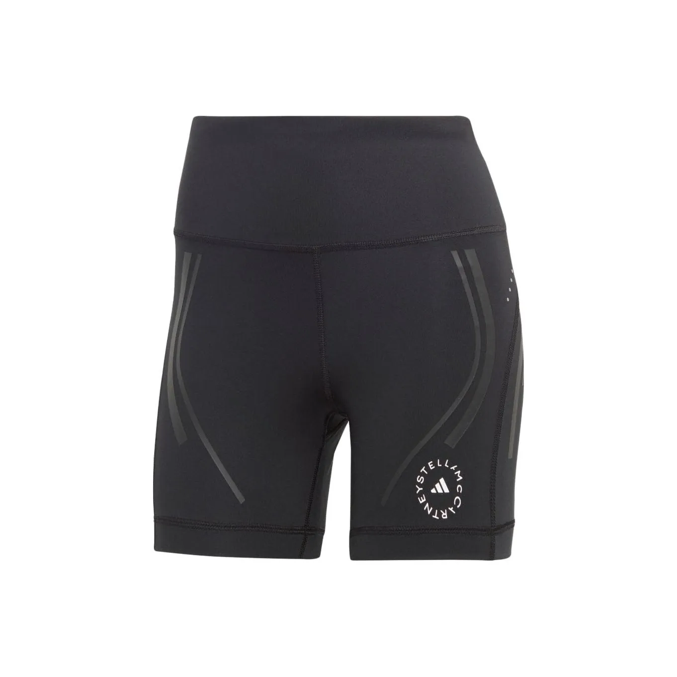 adidas By Stella McCartney Panelled Logo-print Performance Shorts