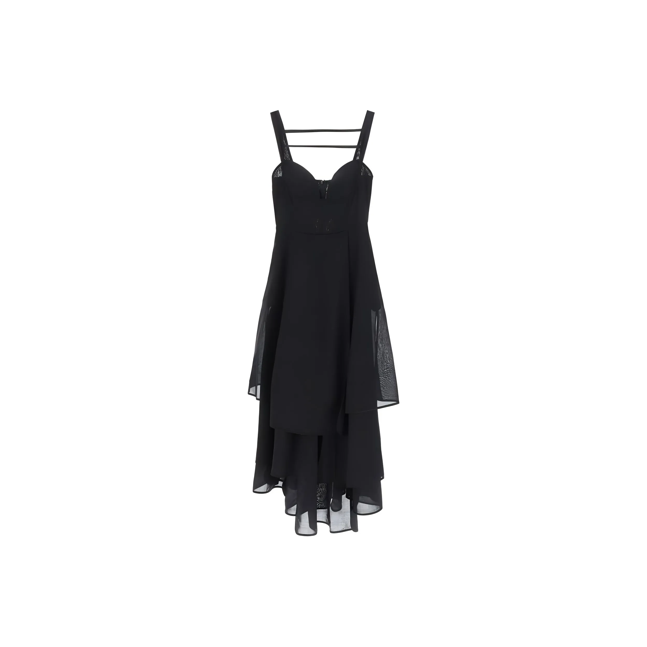 A.W.A.K.E. MODE Ruffled hem Dress