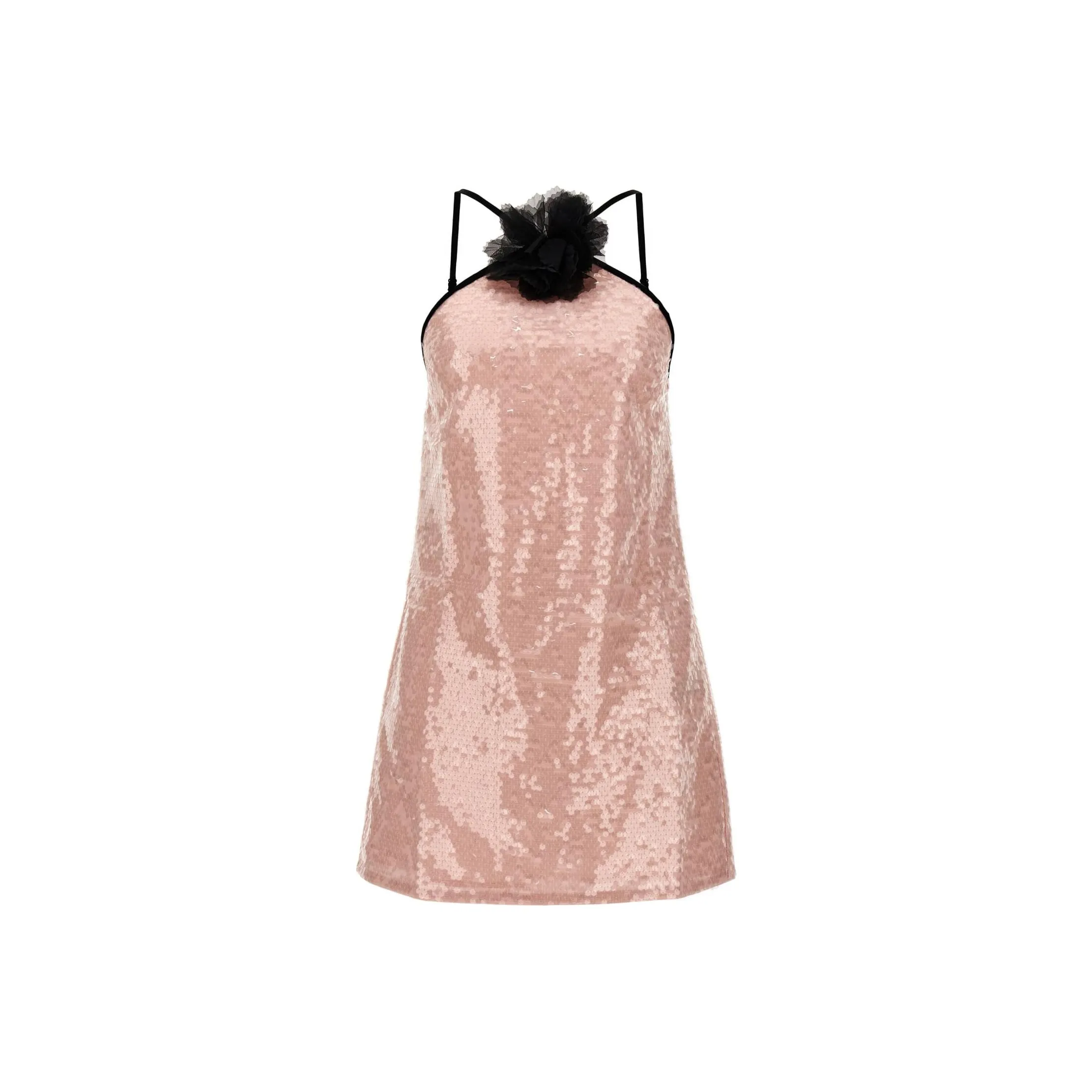 Self portrait Floral Detailed Sequin Embellished Mini Dress