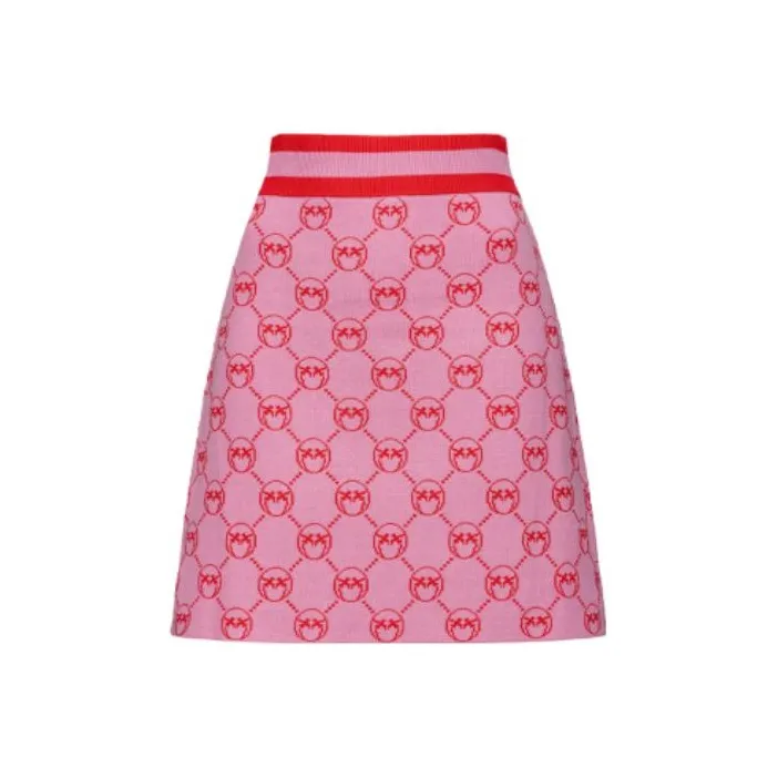 PINKO SS23 Розовый Женские Повседневные Короткие Юбки