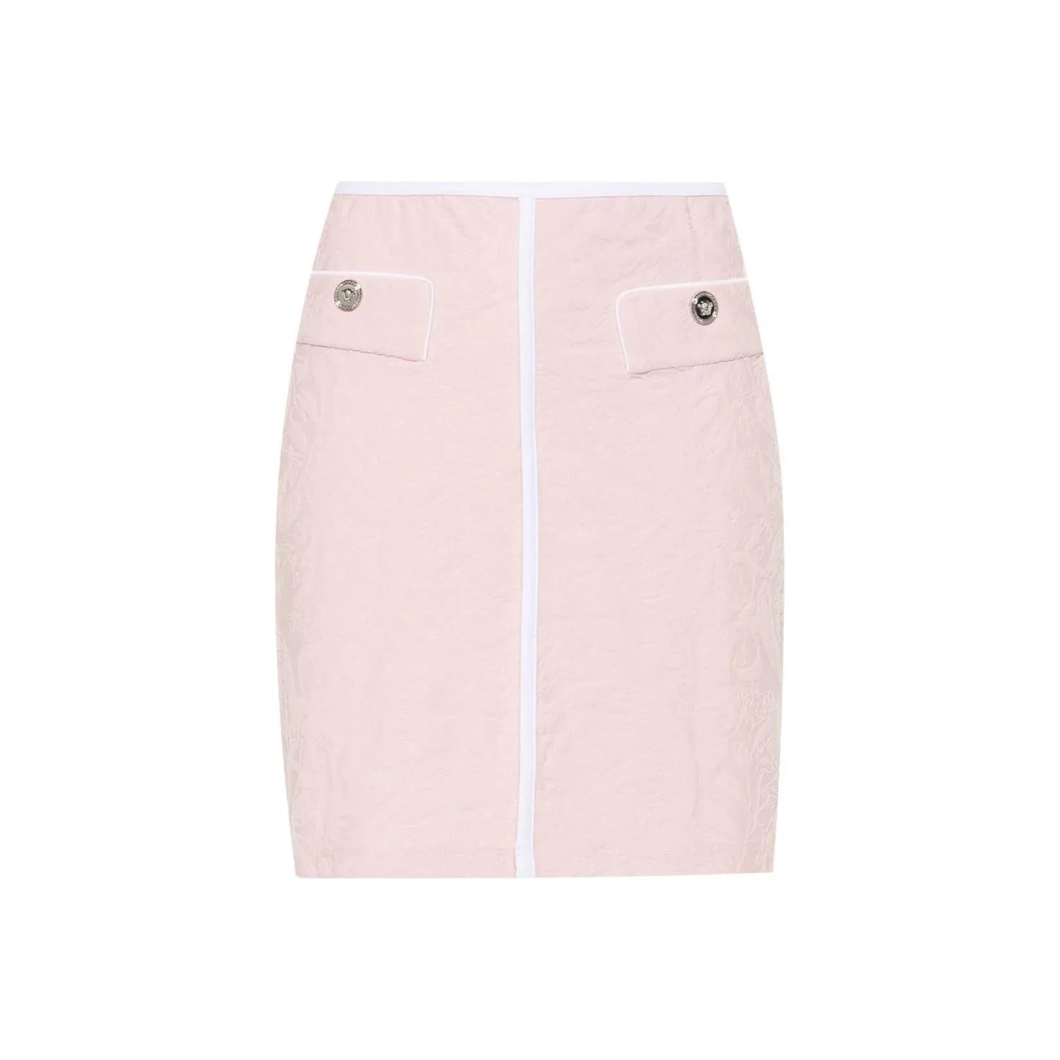 VERSACE SS24 Повседневные короткие юбки Женские Розовый
