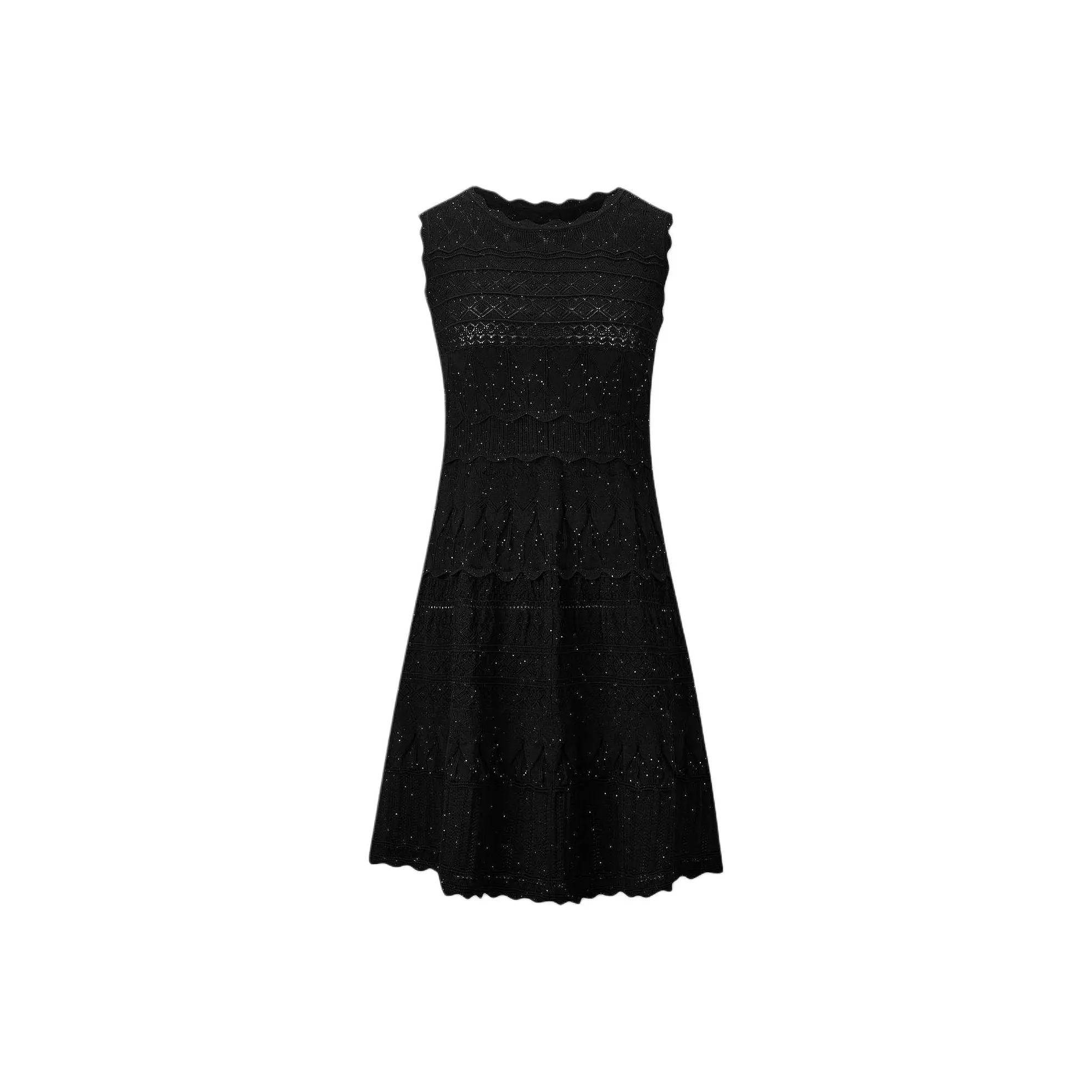 KARL LAGERFELD Без рукавов Платье Женское Черное