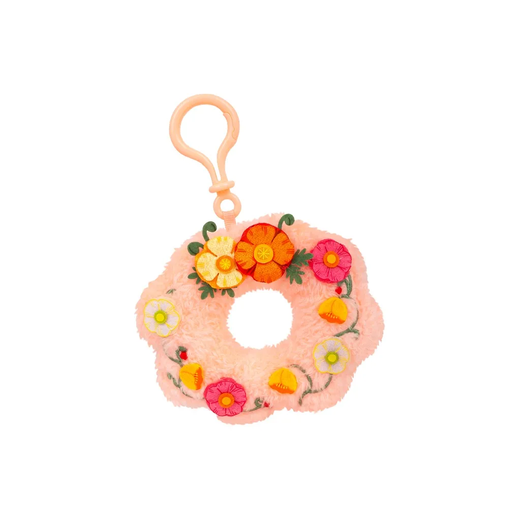 BAMBOO MATES Естественный Элемент Венок Consort YU'S Свет Танец В Ранний Весна Венок Куклы Плюшевый Подвеска 10 см Рекомендуемый рост