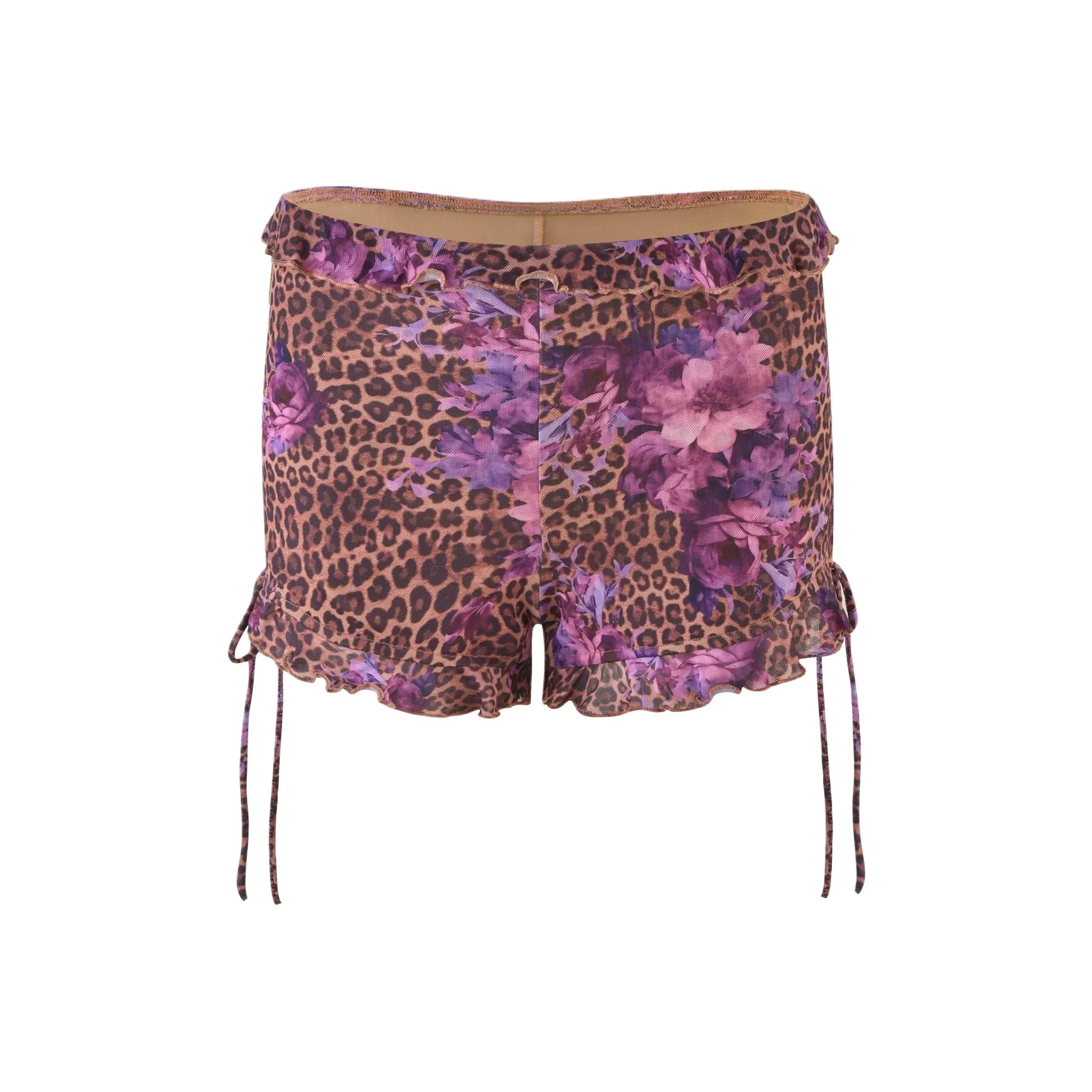 Tiger Mist SIERA SHORT Casual Shorts Женские с леопардовым принтом