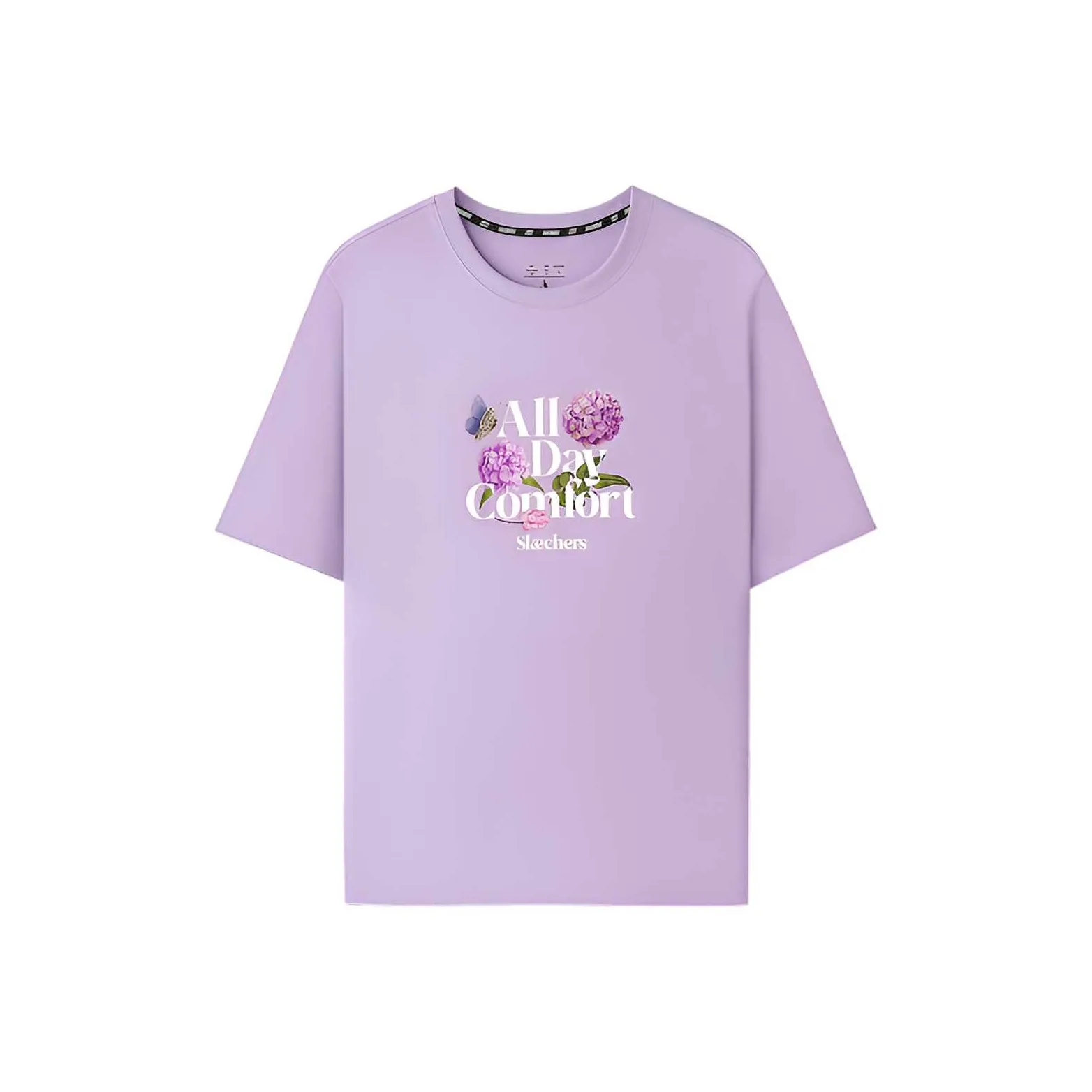 Skechers SS25 Regular T Shirt Women's Lavender