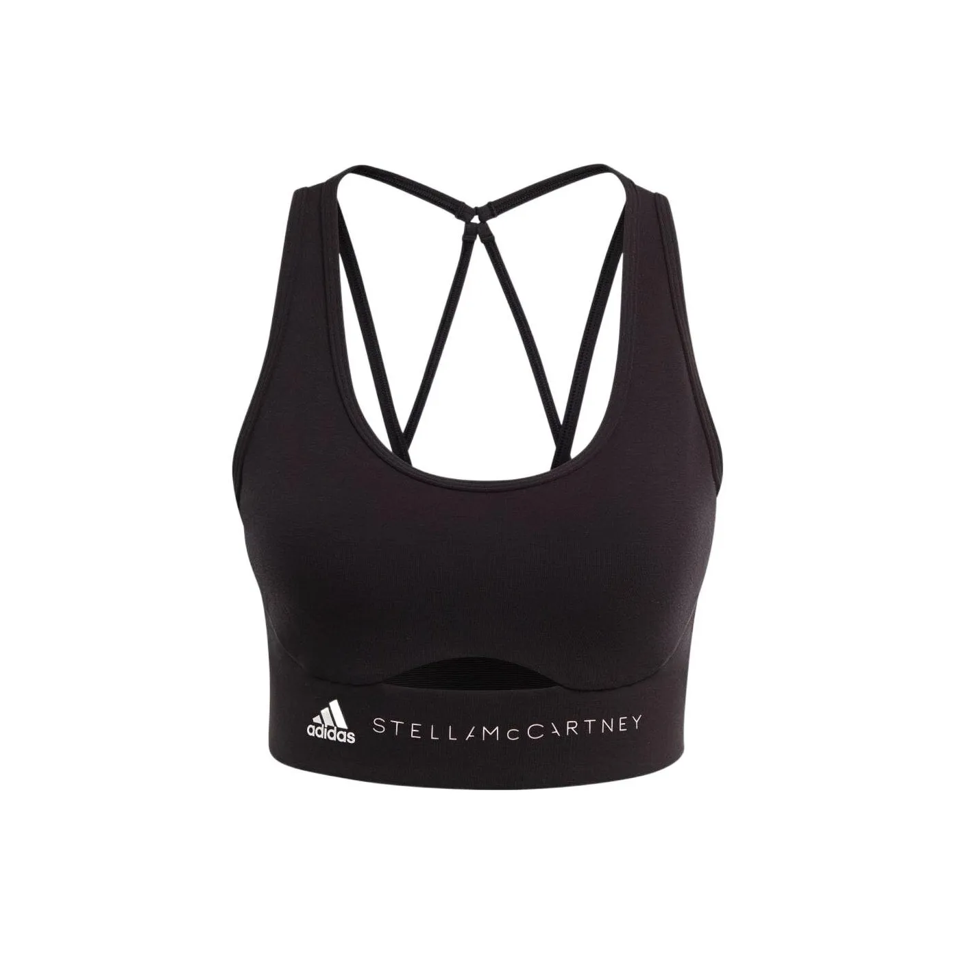 Adidas By Stella McCartney Logo print Bralette Top