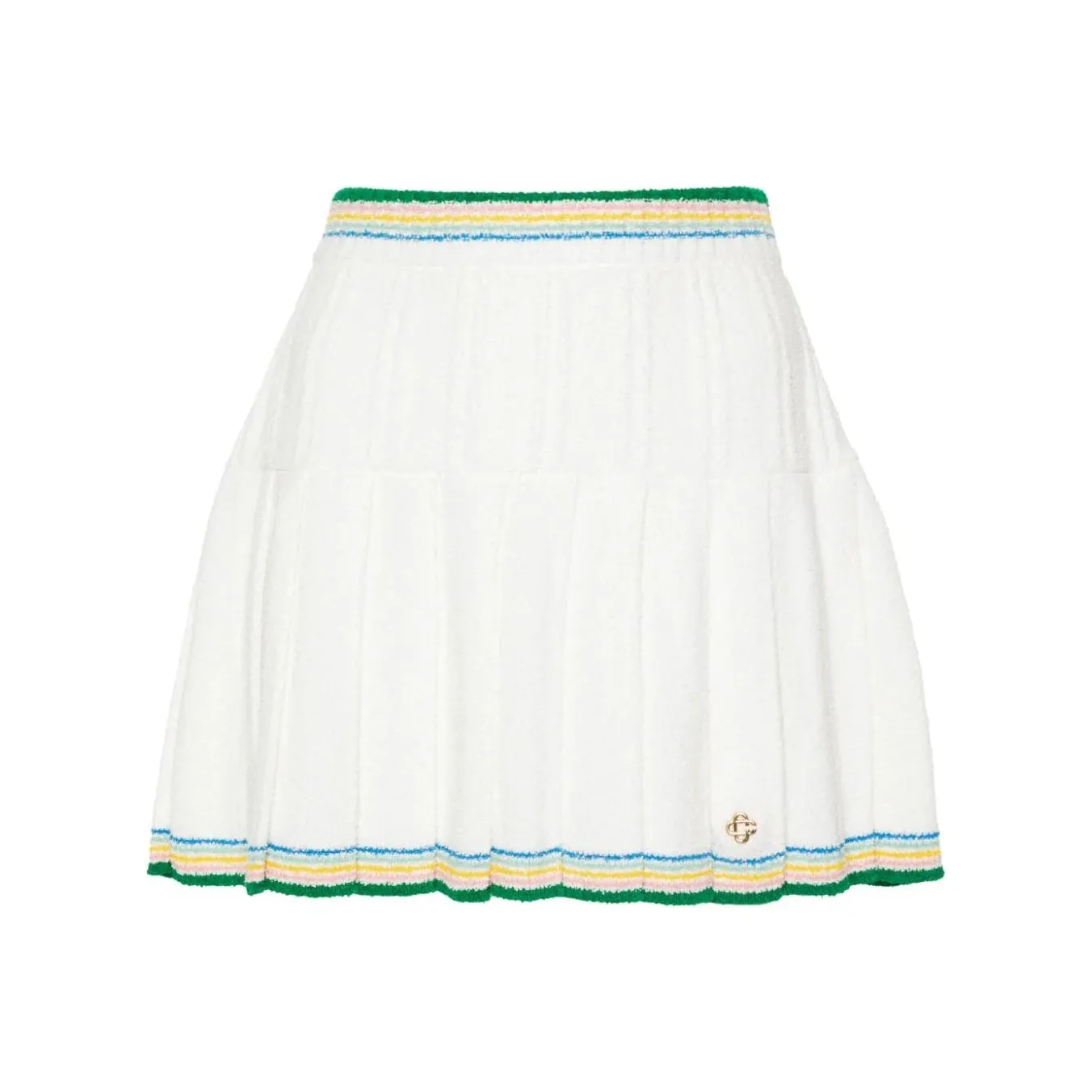 CASABLANCA Boucle Pleated Skirt