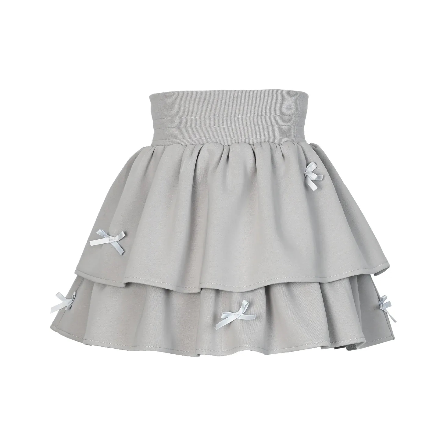 SNBL Повседневная короткая юбка женская серого цвета