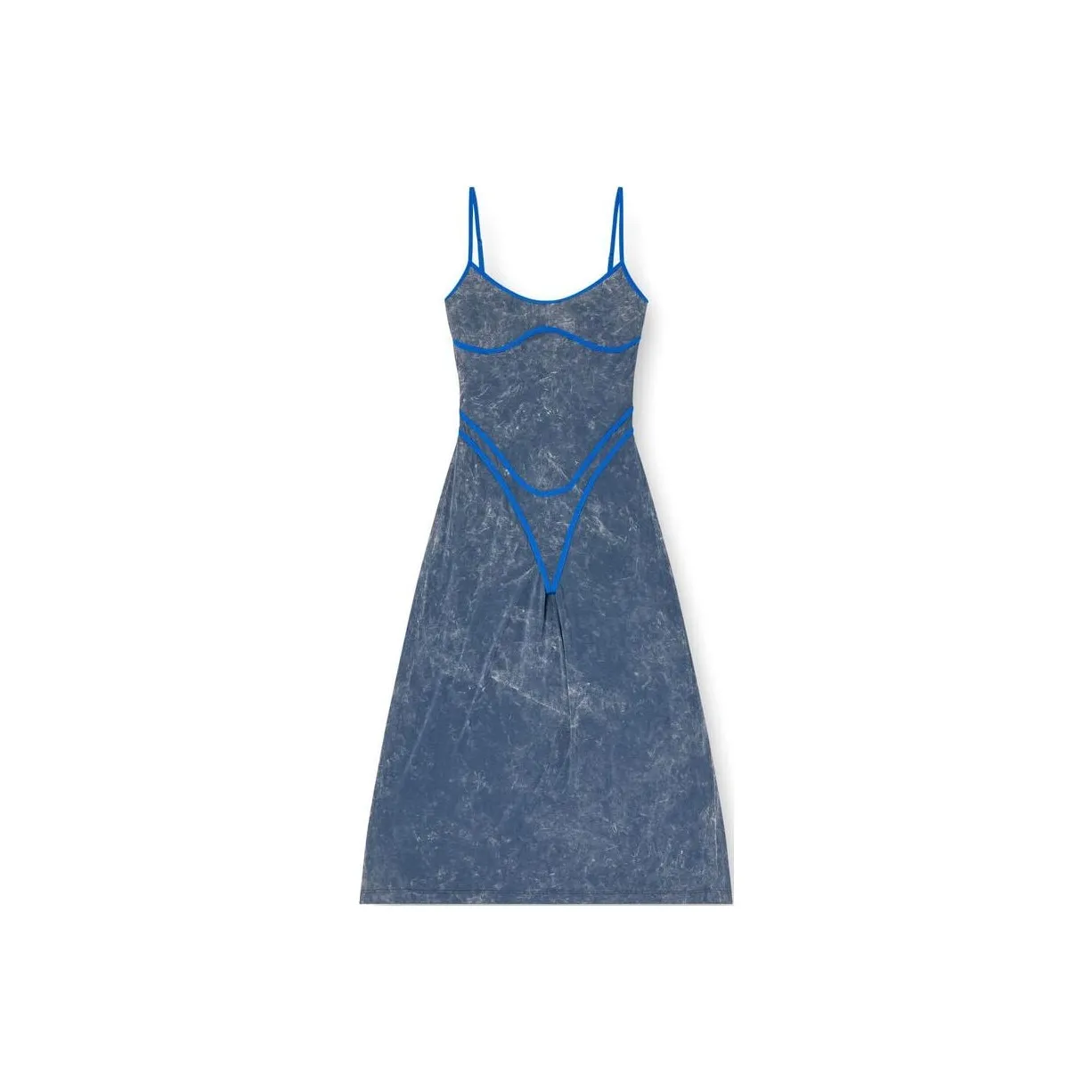 DIESEL D Wow Spaghetti Strap Midi Dress