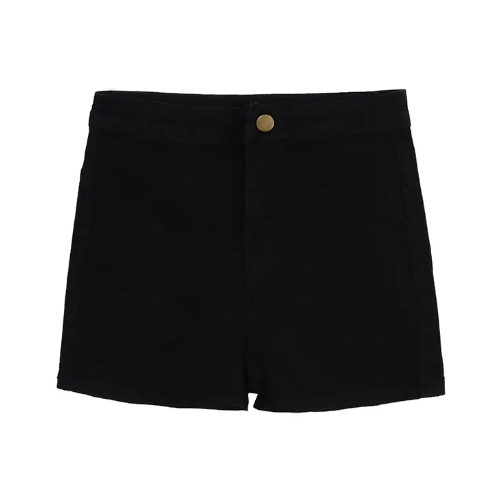 MIMOSA CHUR Черные Женские Джинсовые Шорты