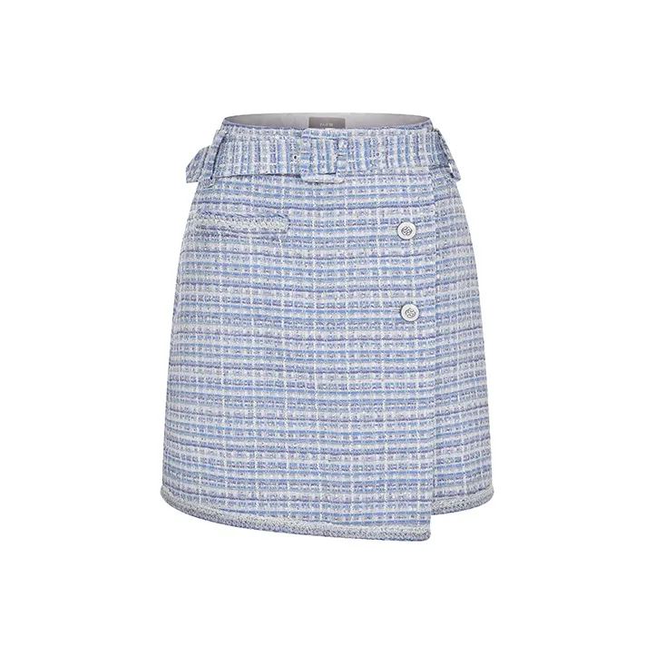 RARE Повседневные короткие юбки женские светло-синие