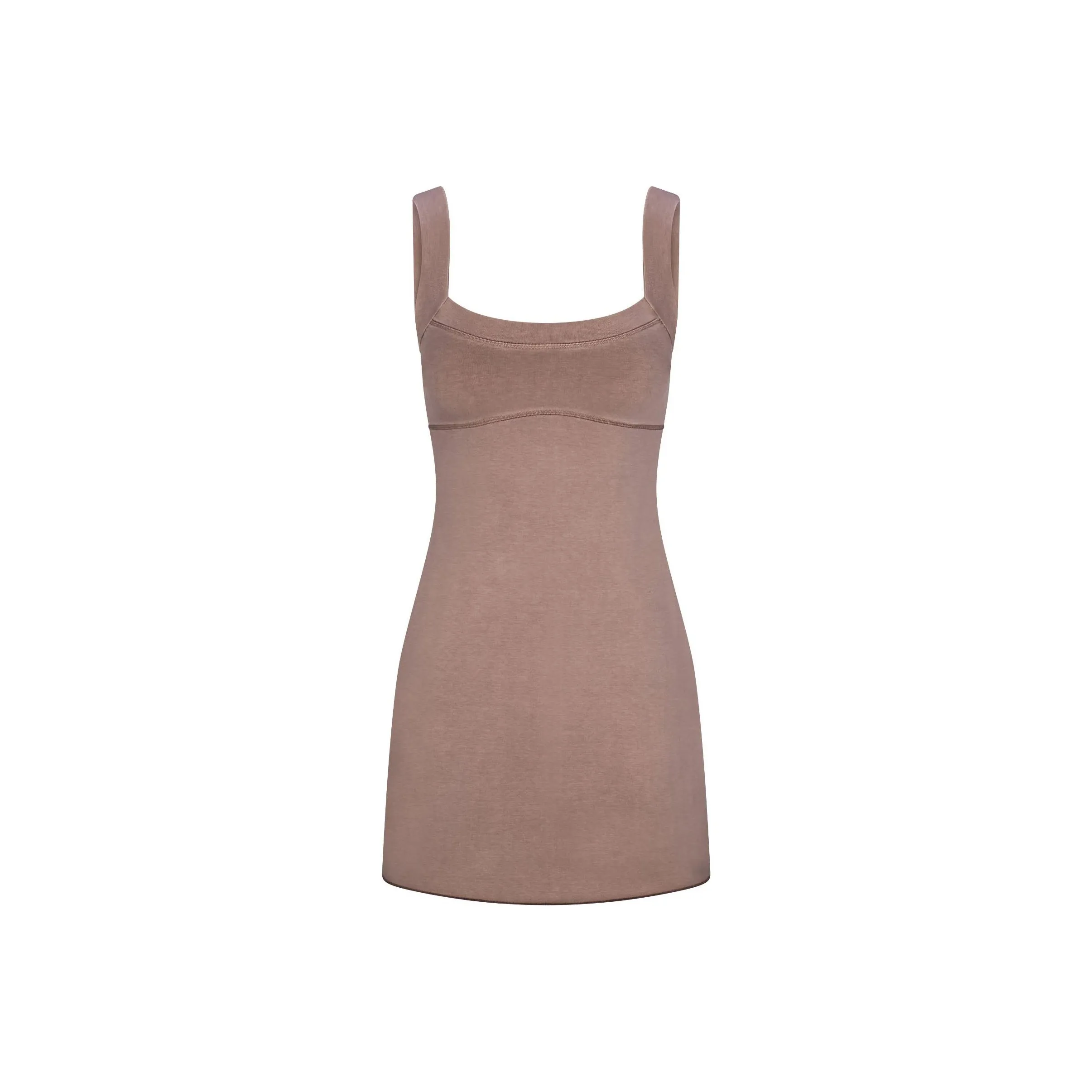 SKIMS SS25 OUTDOOR MINI DRESS Slip Dresses Women's FAWN/Deer