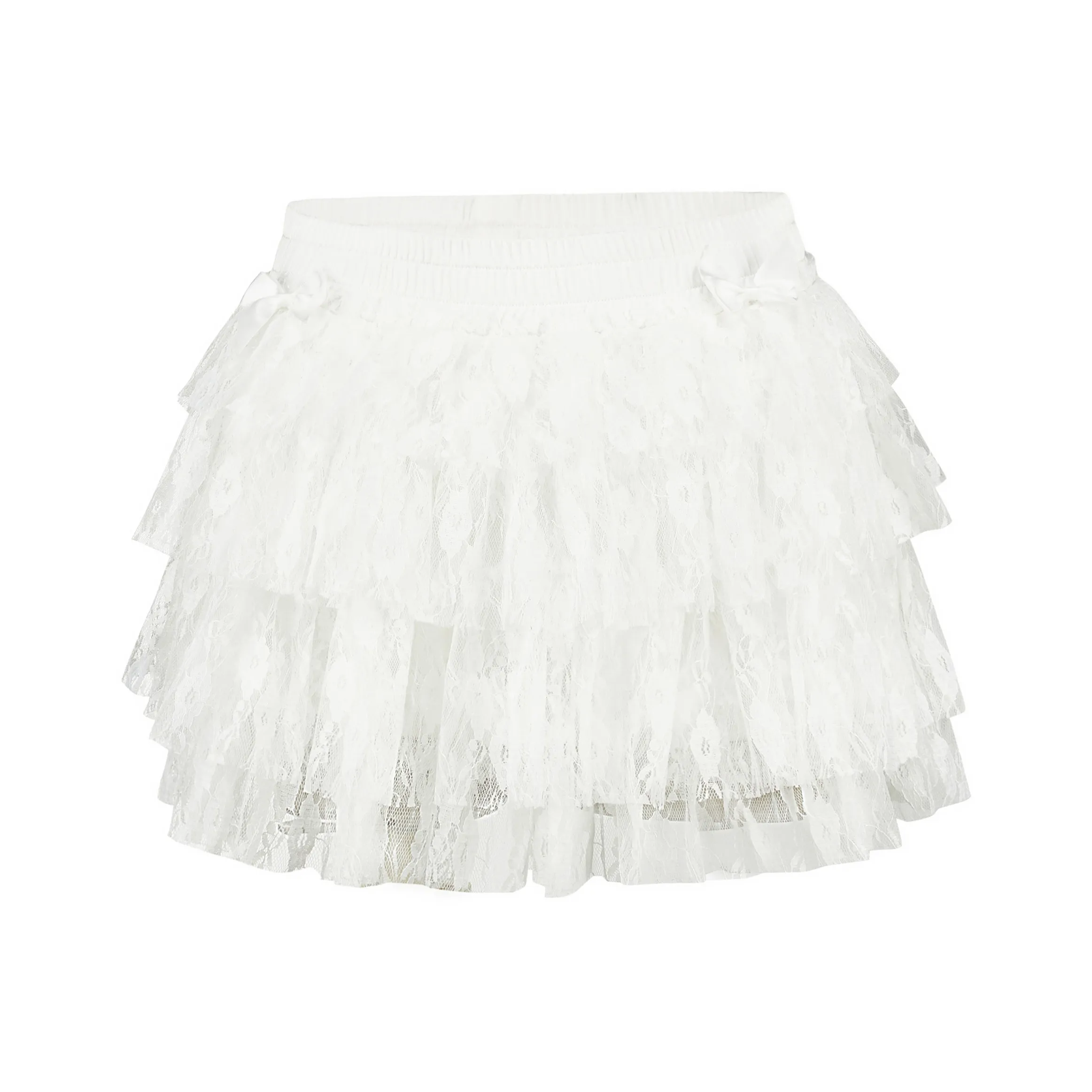 AYF Повседневные короткие юбки Женские Белые