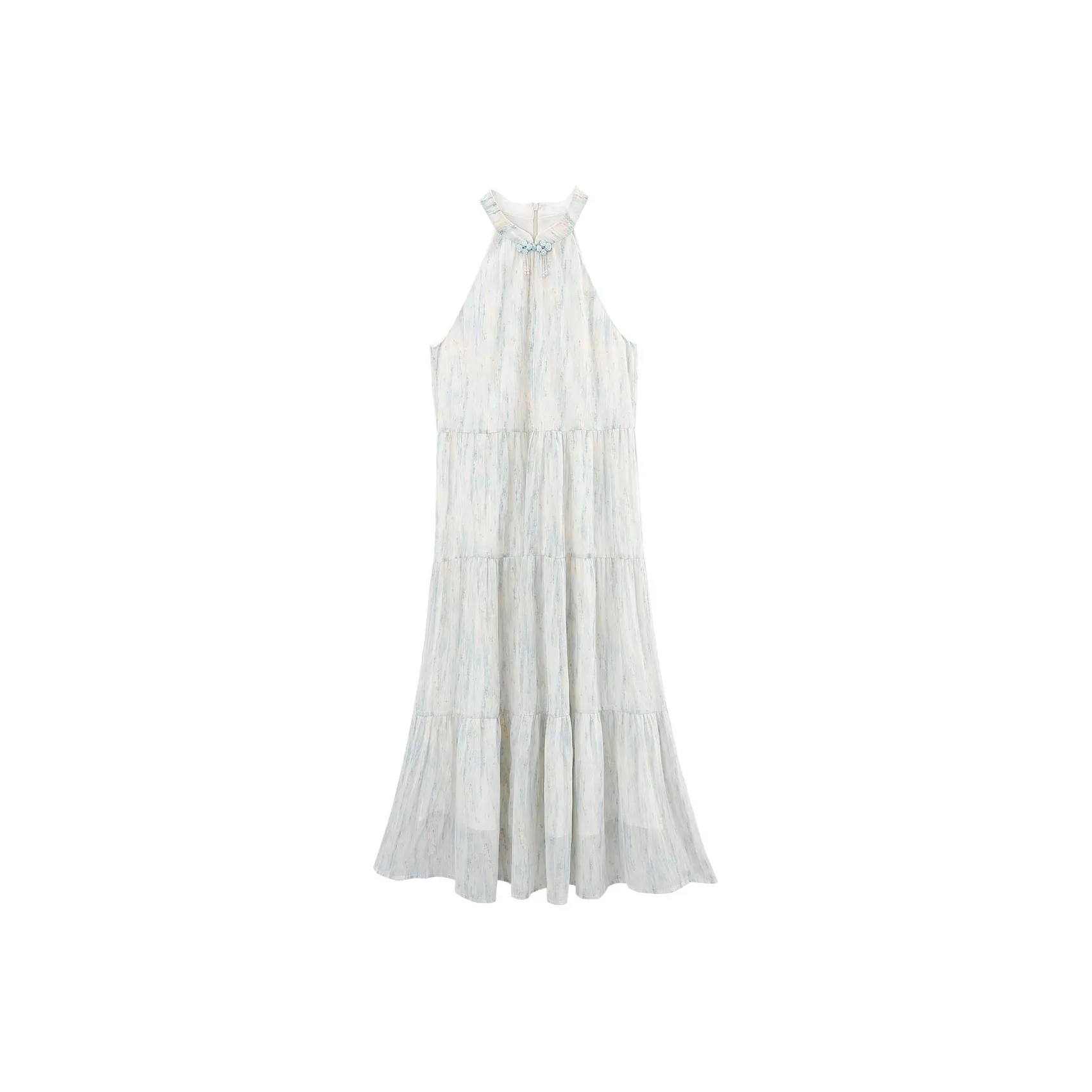A Paradise For Awakening Sleeveless Dress Women's Blue