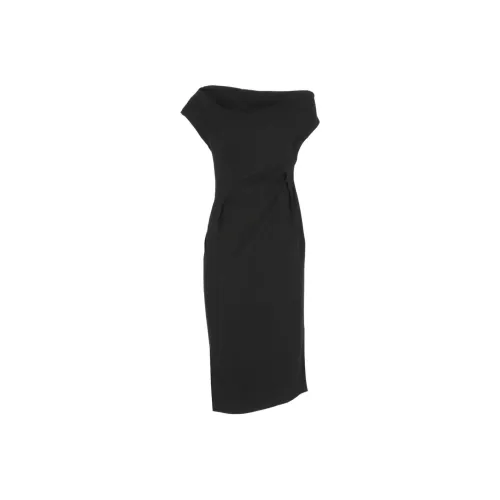Alexandre Vauthier Черное женское платье без рукавов