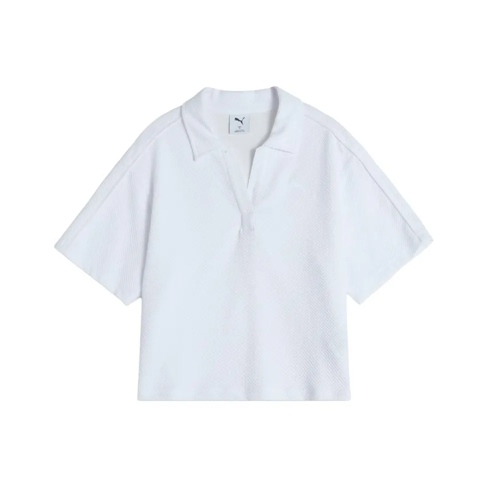 PUMA Sports Life Collection Polo Shirt Women's Tropical Lake Blue