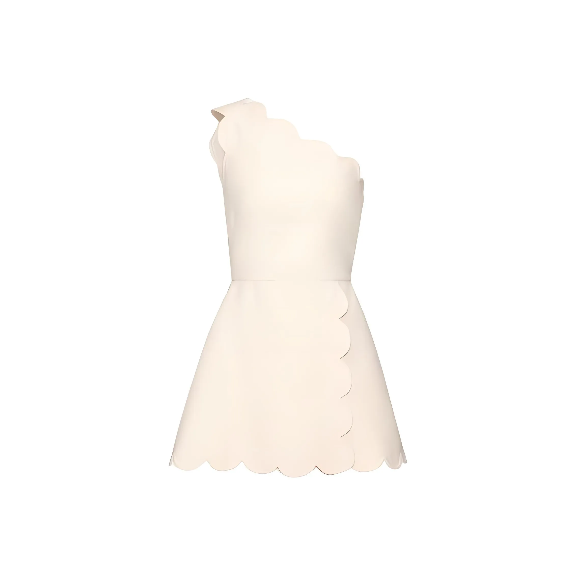 Valentino Sleeveless Dresses Women's Ivory White