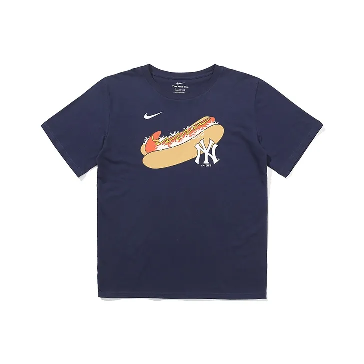 nike x MLB T-Shirt Темно-синий Детский
