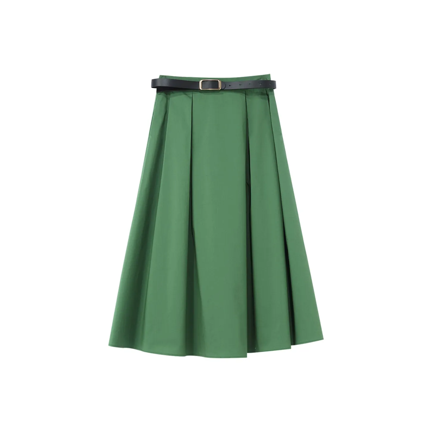 GOELIA 58G Лесной зеленый Женские Повседневные длинные юбки