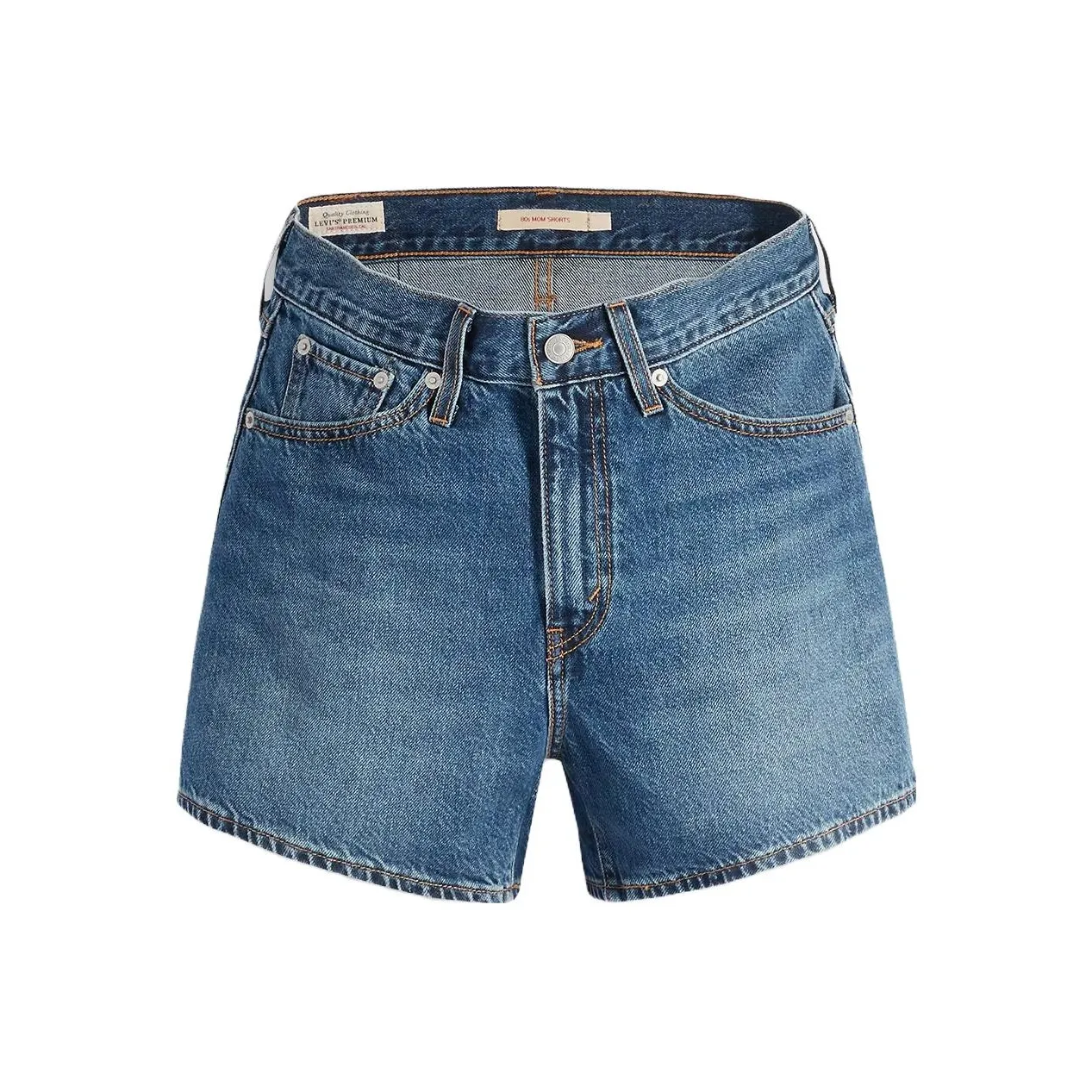 Levis Синие Женские Джинсовые Шорты