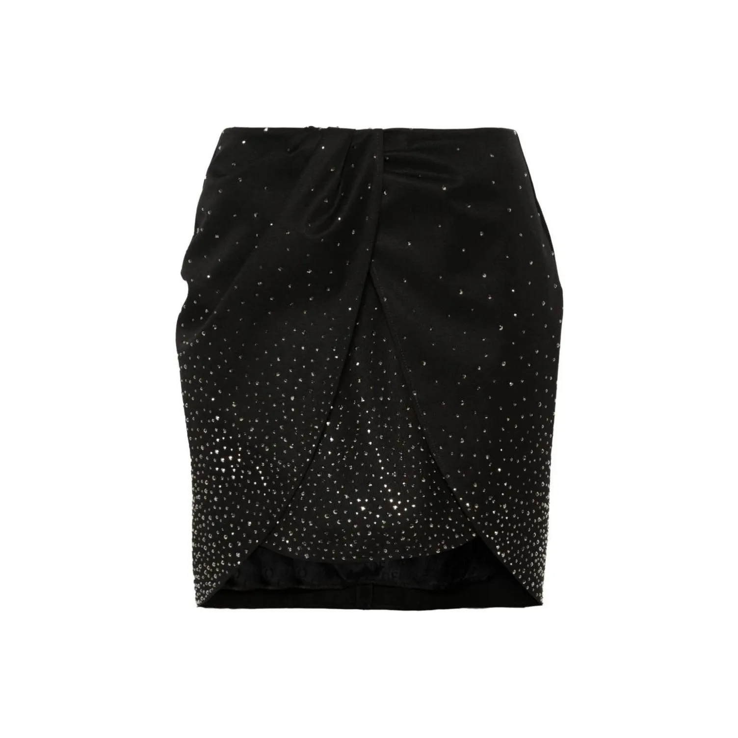 OFF-WHITE Embellished Pleated Mini Skirt
