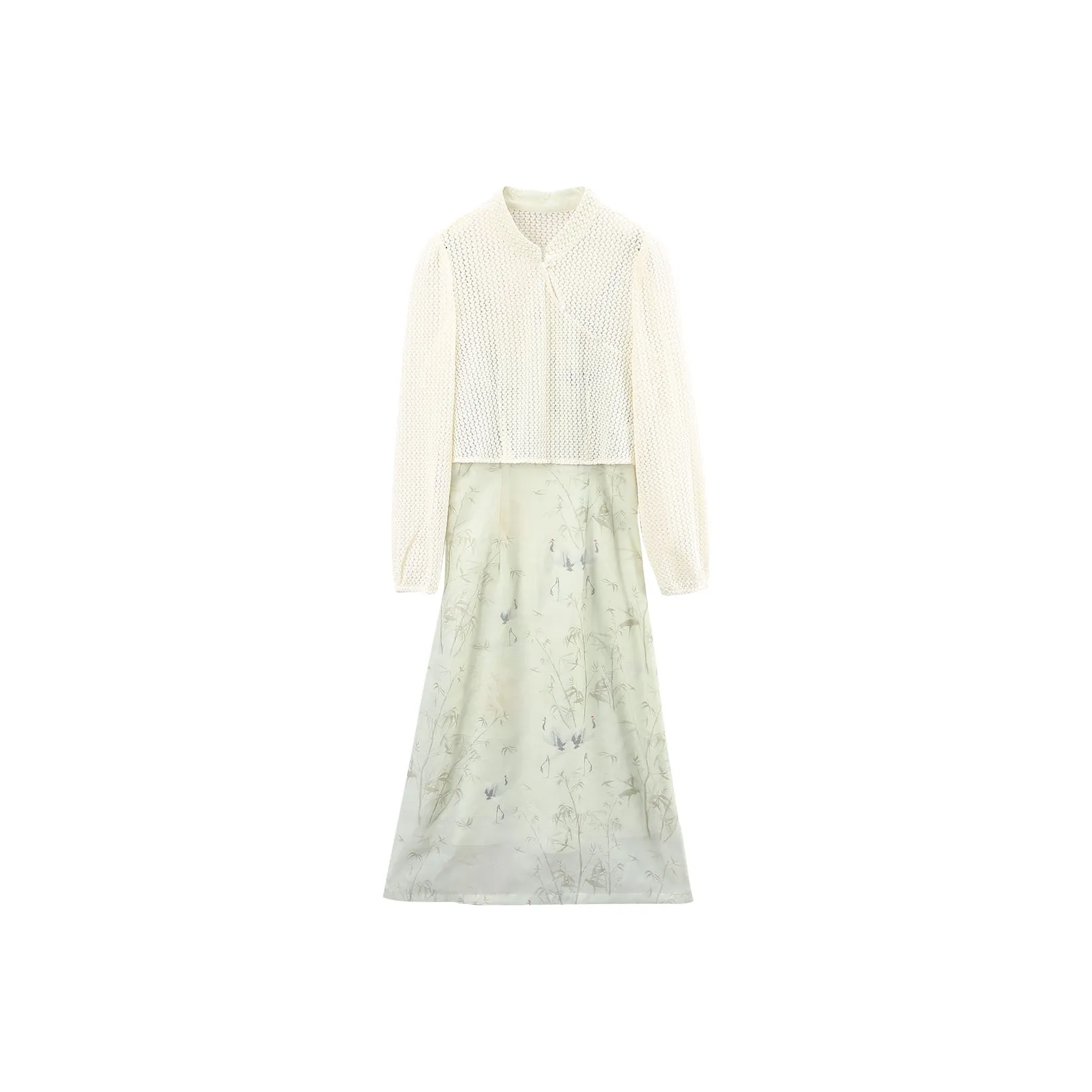 A Paradise For Awakening Skirt Set Women's Green