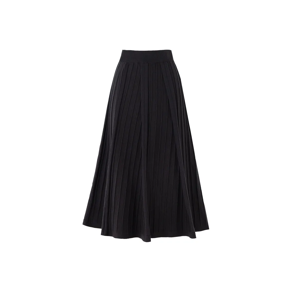 SOON FLOWER Повседневная длинная юбка женская черная