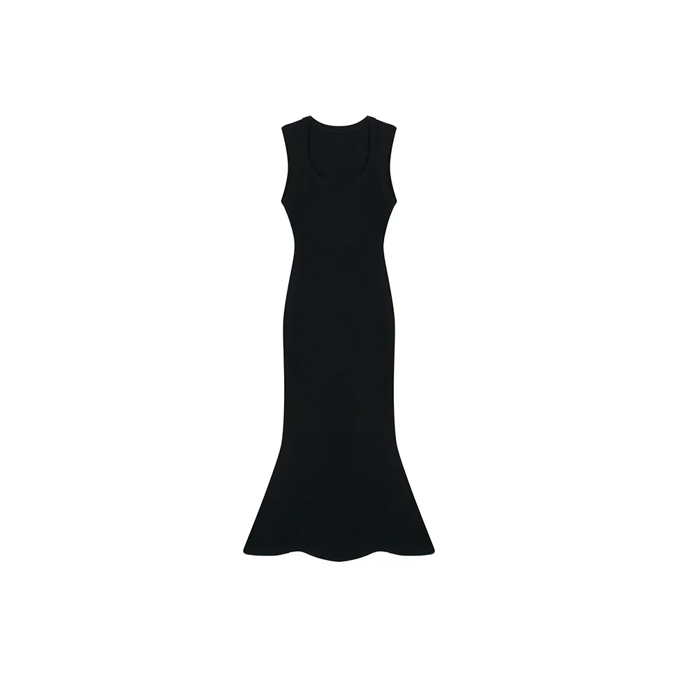 ABBY GODDESS Slip Платье Женское Черное