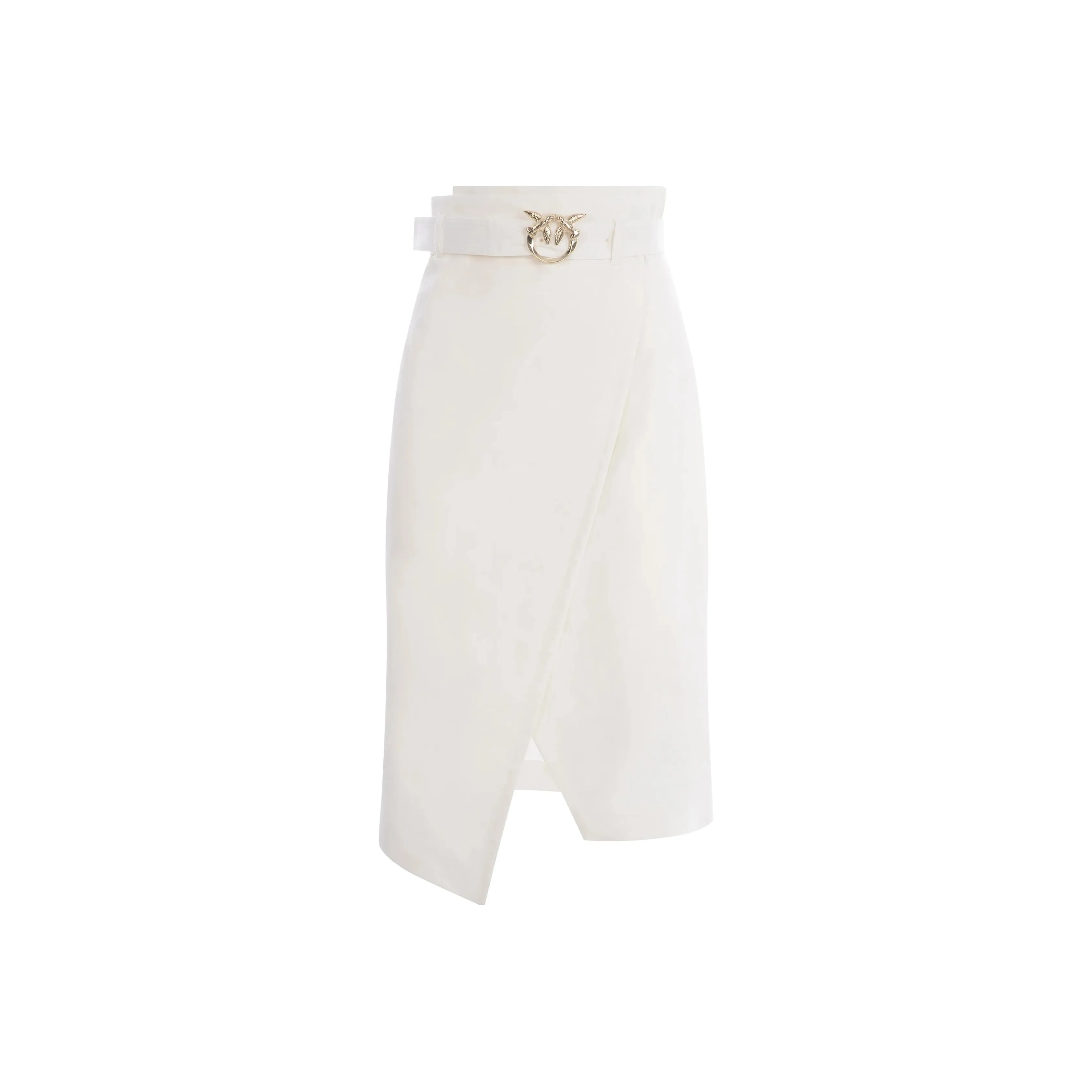 PINKO Белая Женская Повседневная Длинная Юбка