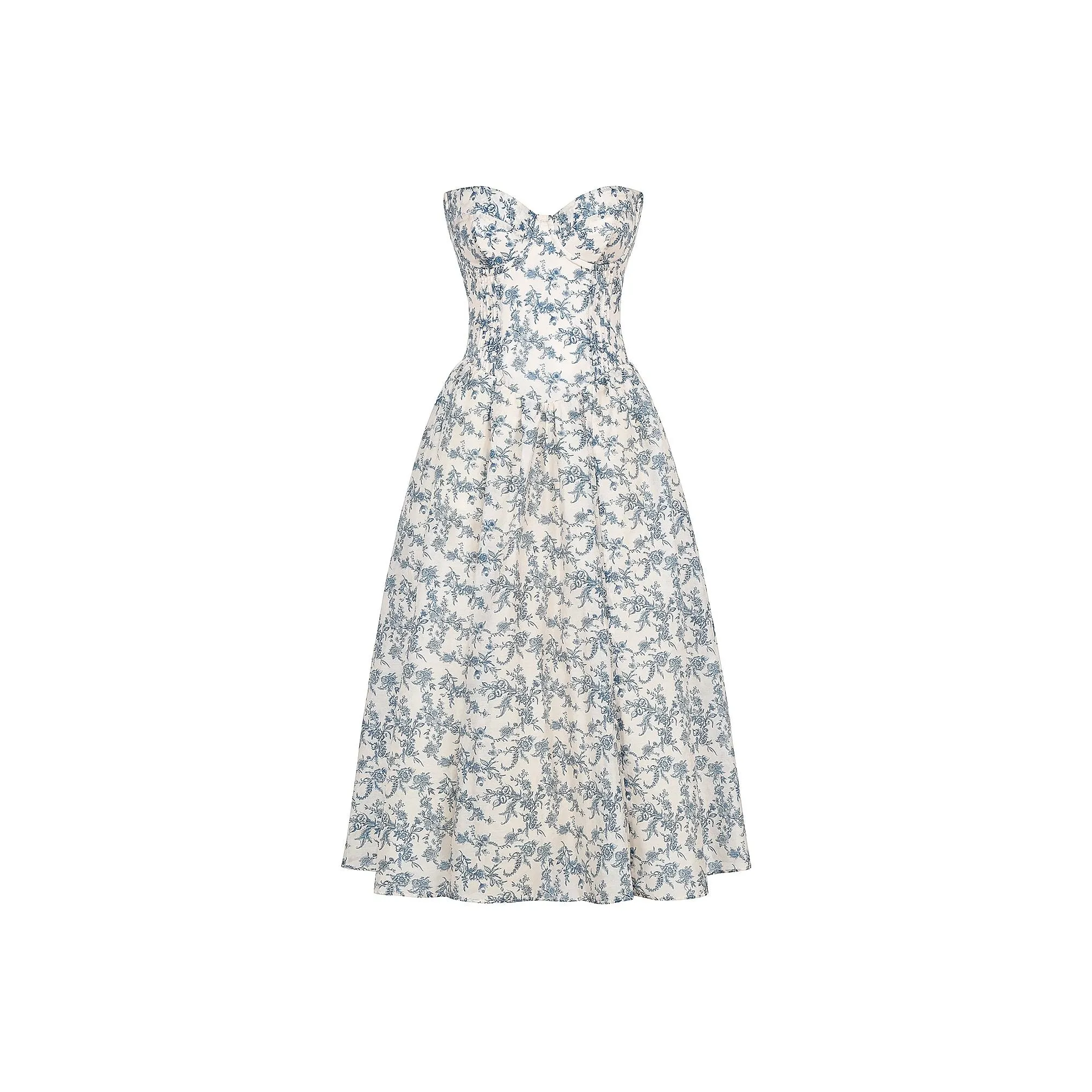 HOUSE OF CB BENNETT Sleeveless Dress Women's Porcelain Print