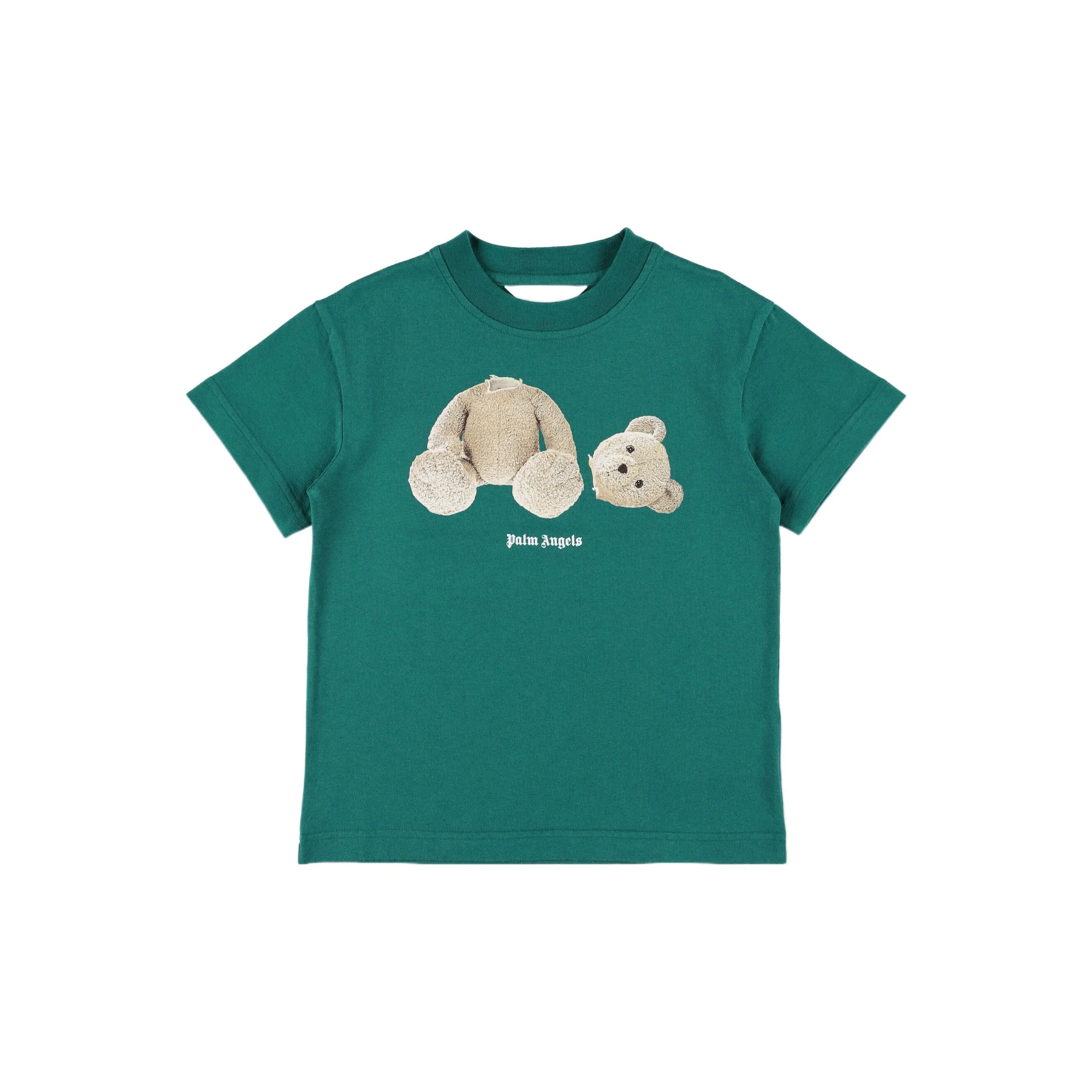 PALM ANGELS Зеленая Kids T-рубашка