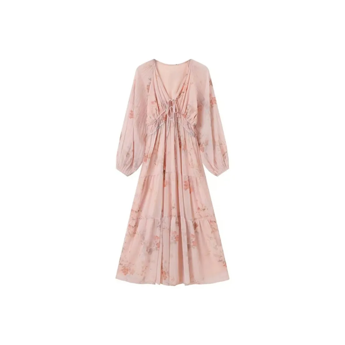 Incolore Long Sleeved Dress Women's Pink Dress