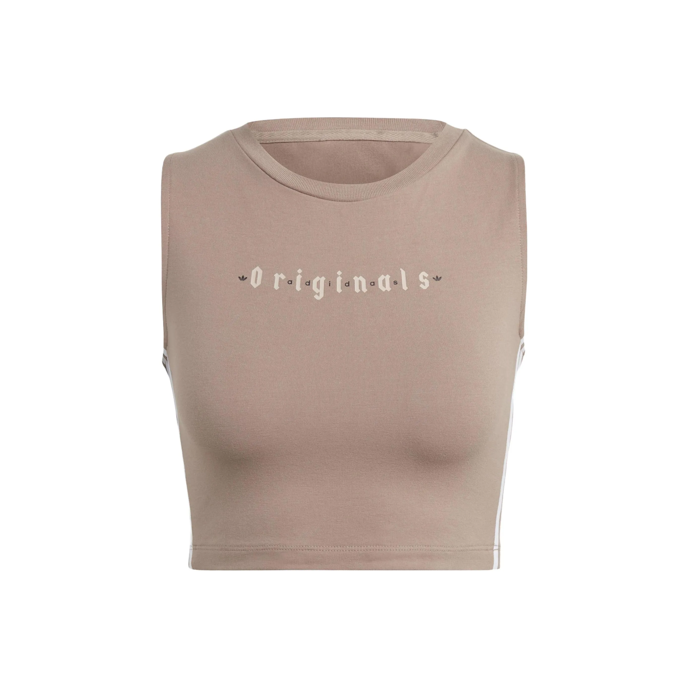 Adidas Originals Spice Girls Series Sleeveless Sports Shirts Women's Khaki
