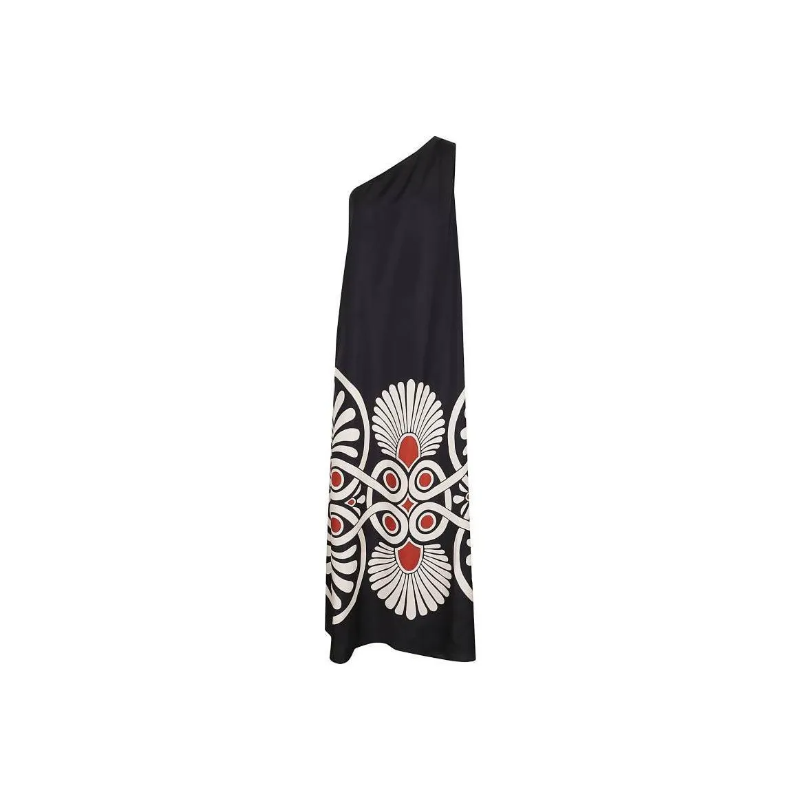 La DoubleJ Roy Geometric print Silk Dress
