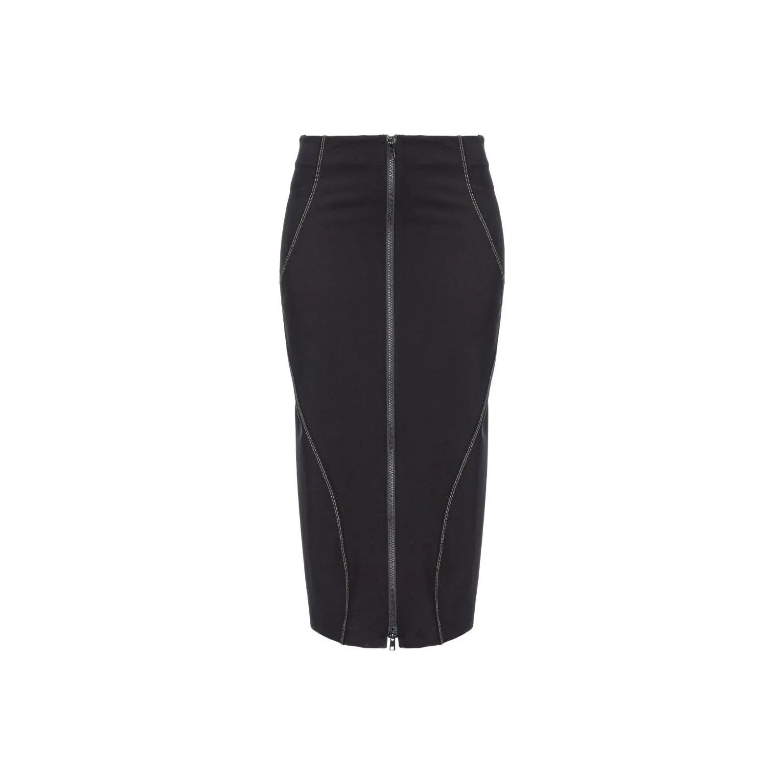 PINKO Zip Up High Waist Skirt