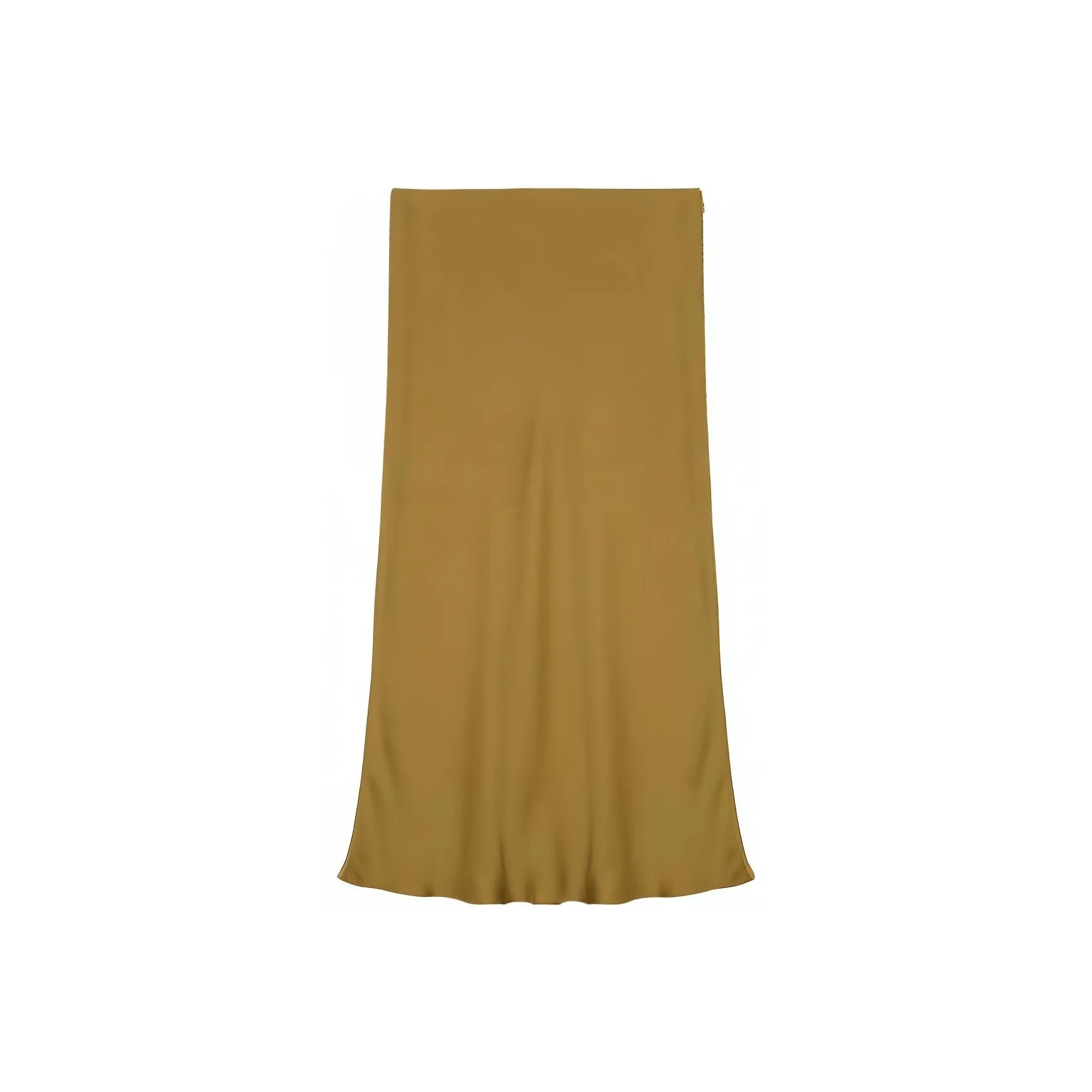 CLUB MONACO Повседневный Длинный Юбка Женские Коричневый