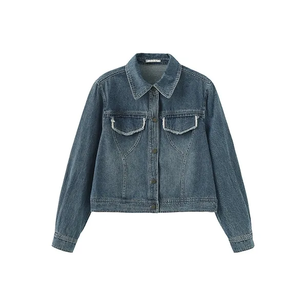 CUBIC Деним Короткий Куртка Джинсовые шорты Женские