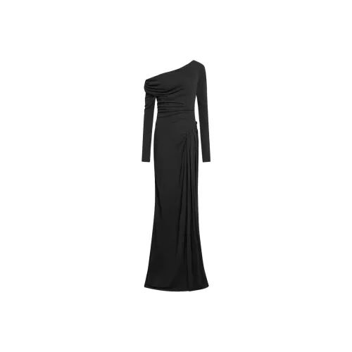16ARLINGTON Black Женские Длинные Платья с Рукавами