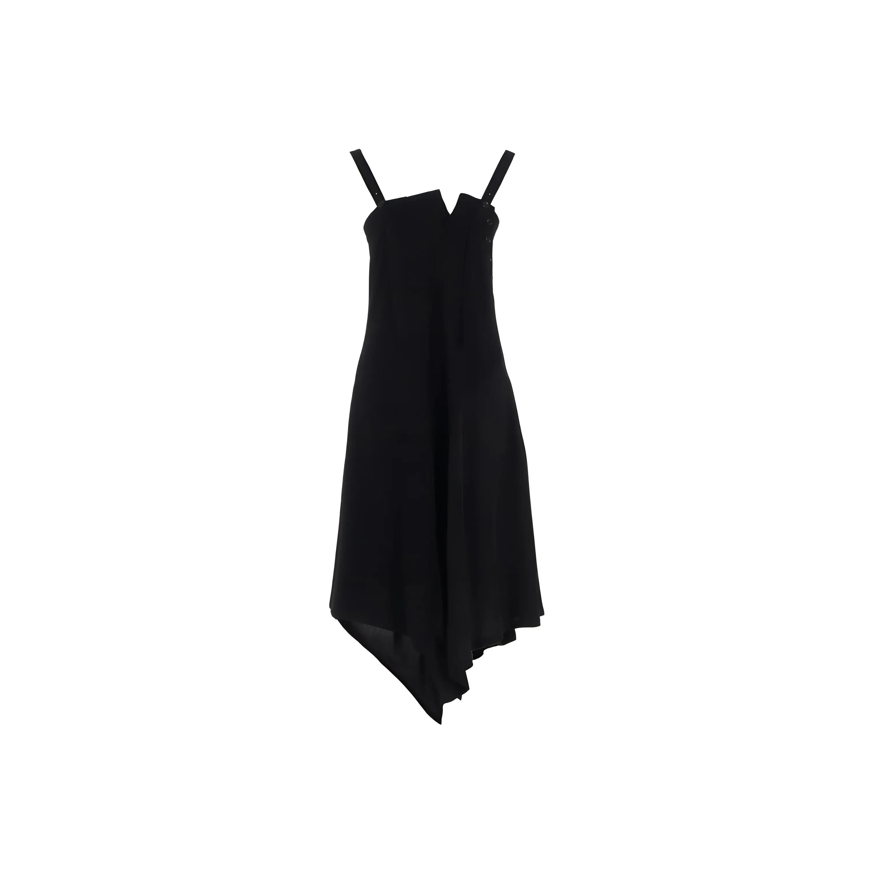 Yohji Yamamoto Y's FW24 Sleeveless Dress Women's Black