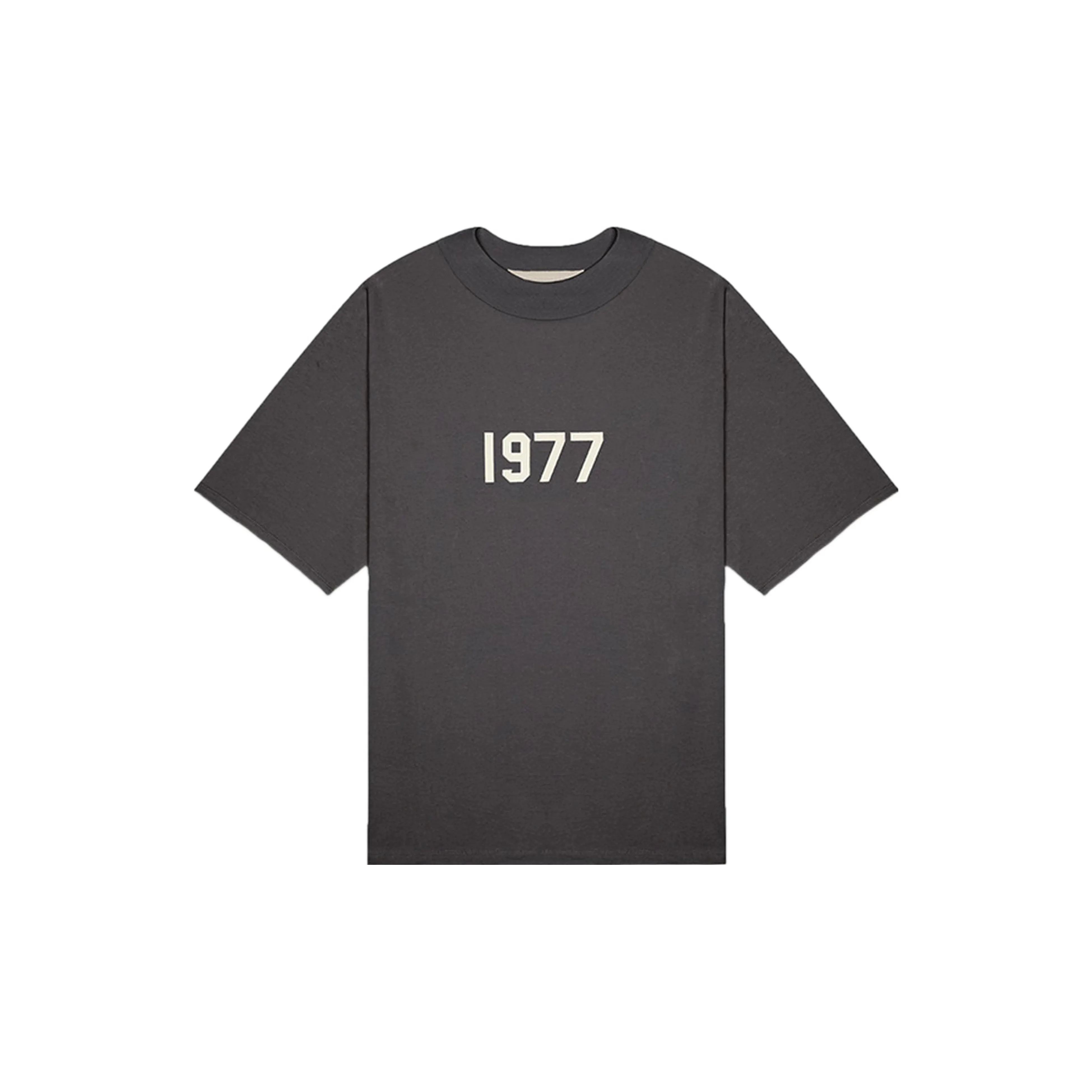 Fear Of God Essentials 1977 Series SS22 Kids Tee Iron Shirt Kids Black Iron