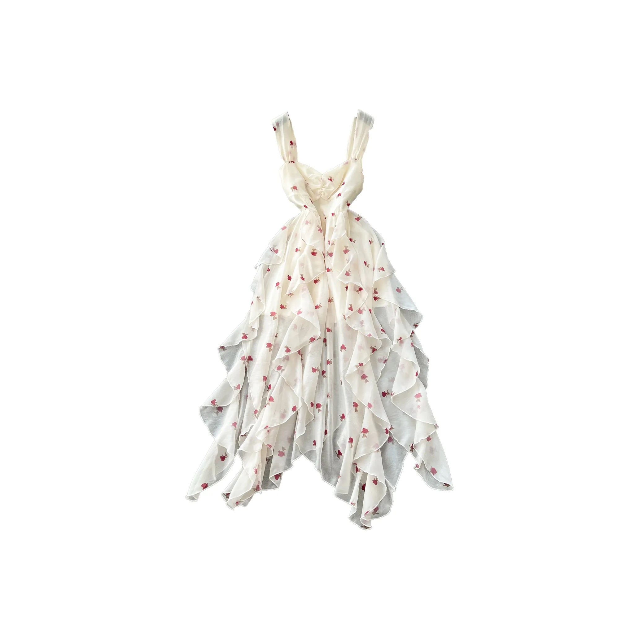 CHARM GLOW Slip Платье Женское Абрикос