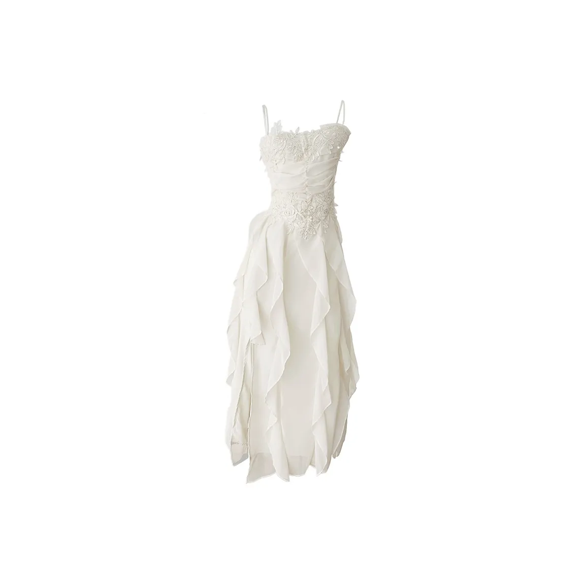 Icicofficial Slip Dress Women's Bright White