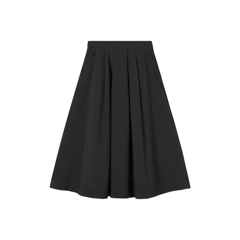 LACOSTE Casual Long Skirts Women's Black
