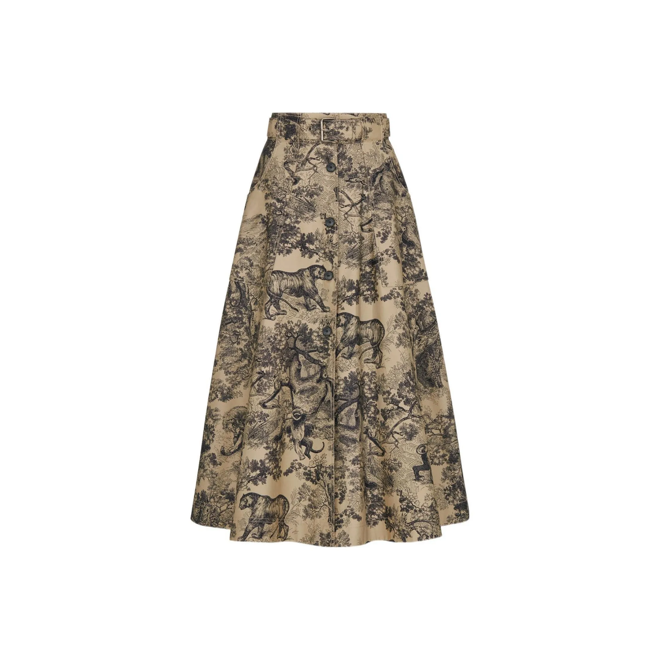 DIOR FW22 Skirt Women's Earth Yellow