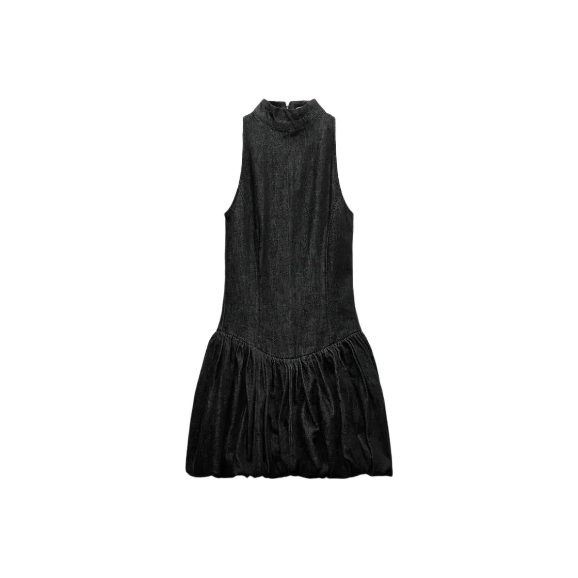 ZARA New Year Sleeveless Dresses Women's Black