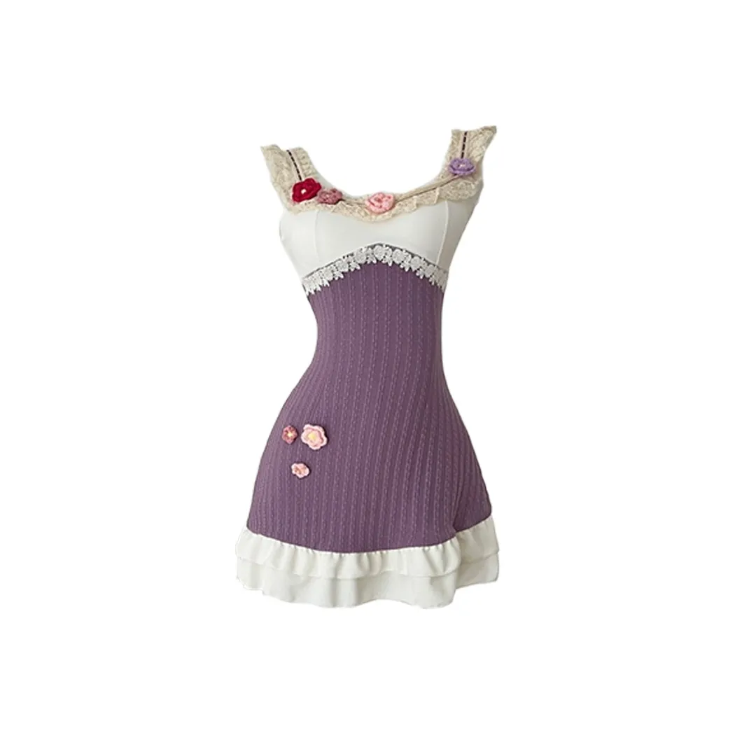 SKYA Фиолетовый Женские Слиплатья