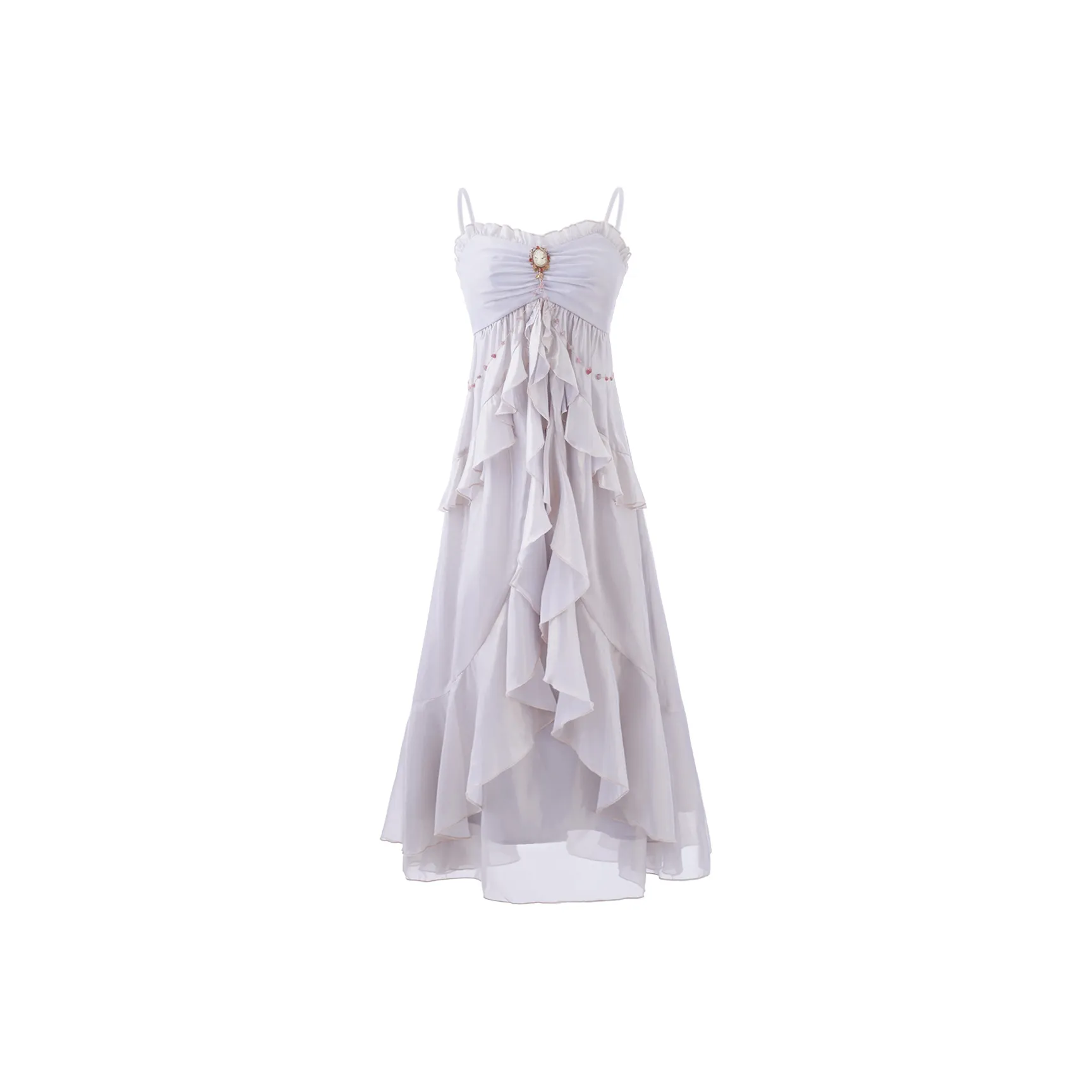 Blovelan Slip Dress Women's Iridescent Purple