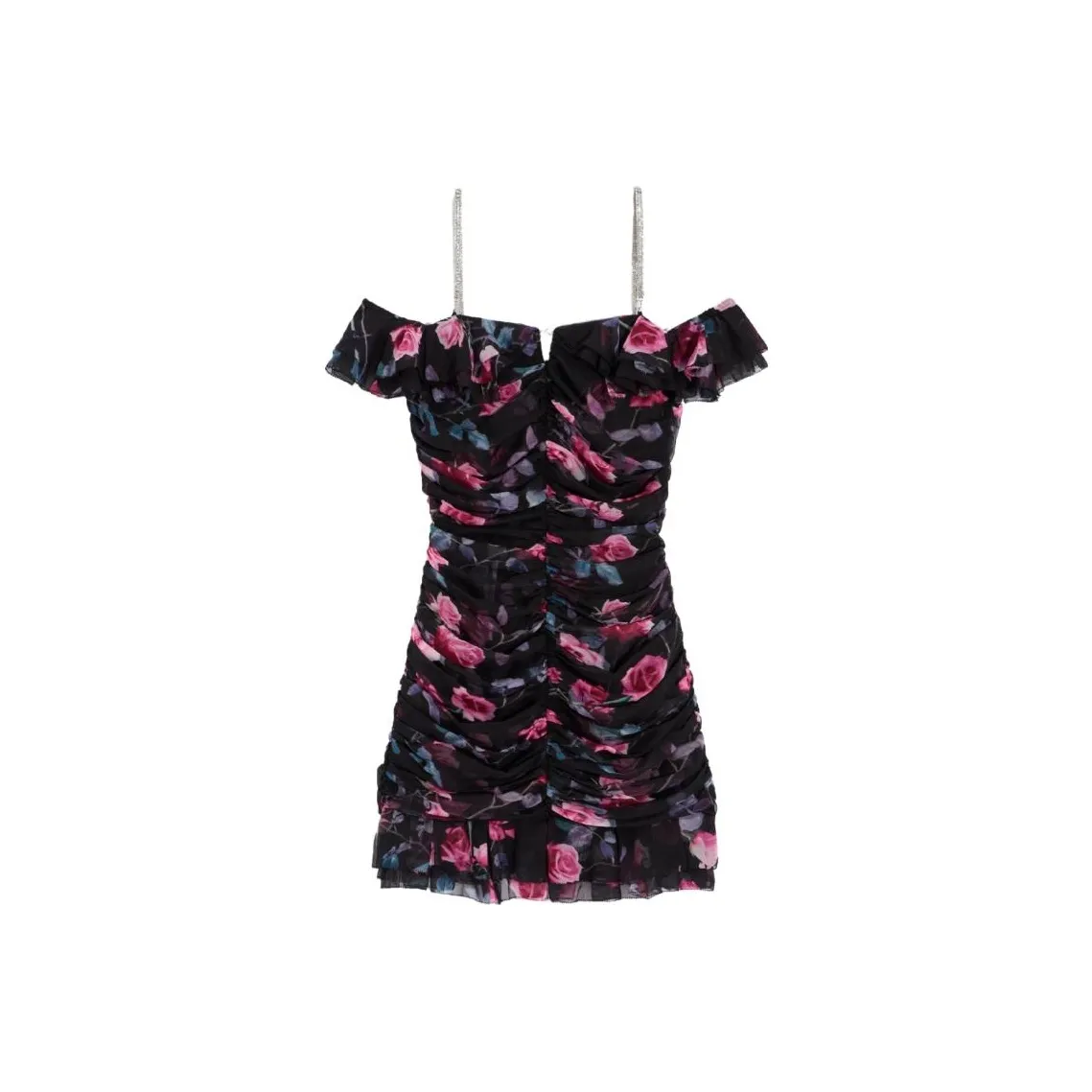 Bebe SS24 Slip Dresses Women's Black Pinkish