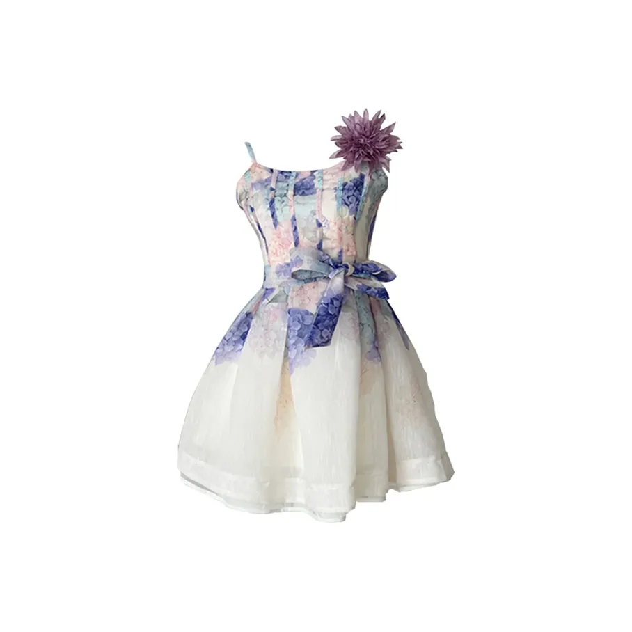 COVT Slip Dress Women's Purple Pink