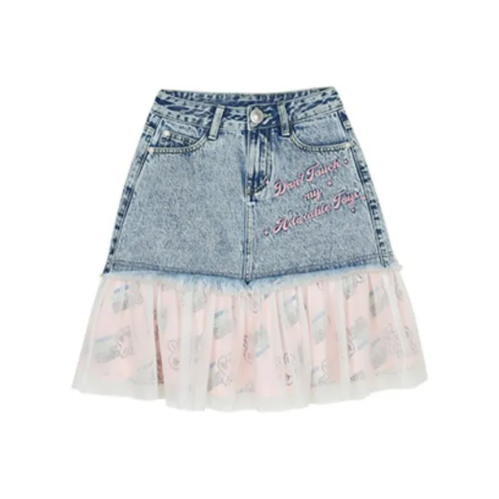 LALABOBO Denim Short Skirts Women's
